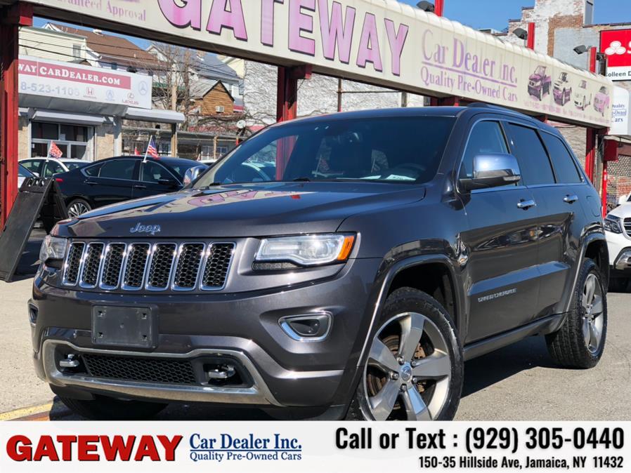 2015 Jeep Grand Cherokee 4WD 4dr Overland, available for sale in Jamaica, New York | Gateway Car Dealer Inc. Jamaica, New York