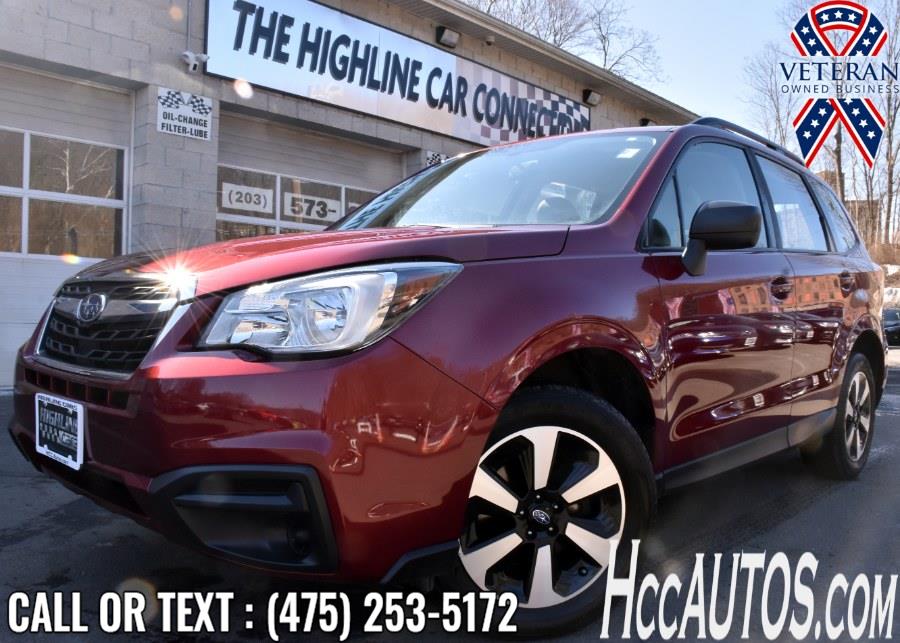 2018 Subaru Forester 2.5i CVT, available for sale in Waterbury, Connecticut | Highline Car Connection. Waterbury, Connecticut