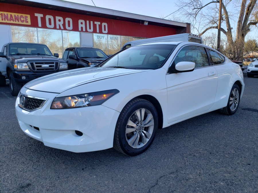 2009 Honda Accord Cpe EX-L Leather & Sunroof, available for sale in East Windsor, Connecticut | Toro Auto. East Windsor, Connecticut