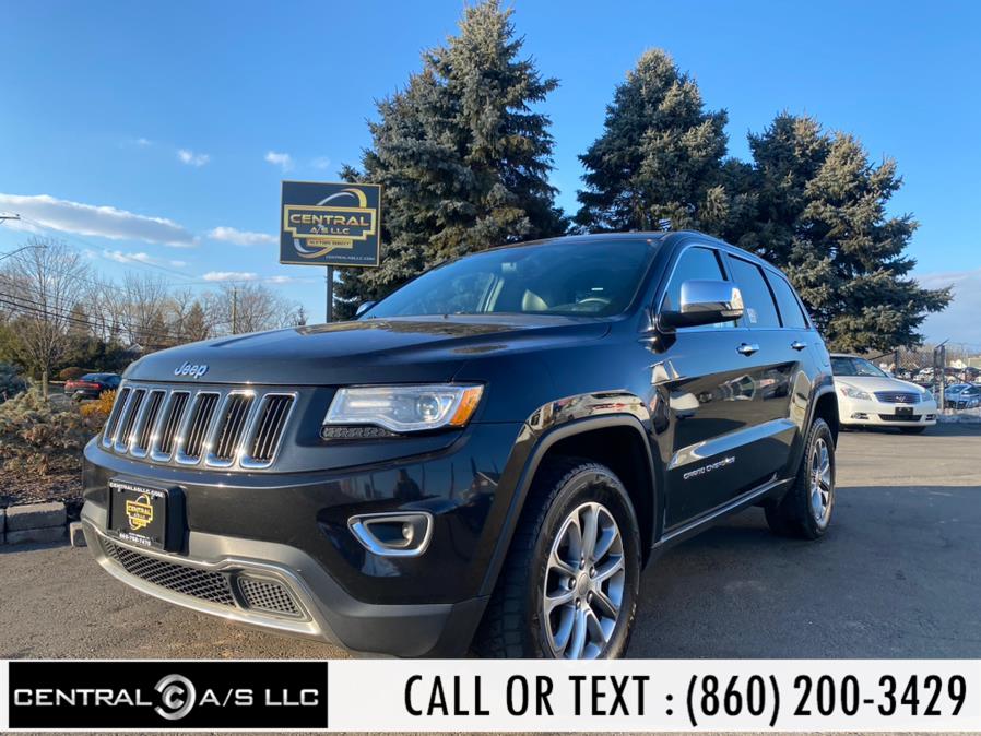 2015 Jeep Grand Cherokee 4WD 4dr Limited, available for sale in East Windsor, Connecticut | Central A/S LLC. East Windsor, Connecticut