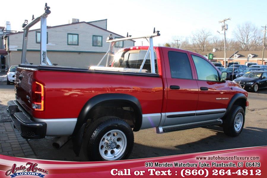 2005 Dodge Ram 2500 4dr Quad Cab 160.5" WB 4WD SLT, available for sale in Plantsville, Connecticut | Auto House of Luxury. Plantsville, Connecticut 2005 Dodge Ram 2500 4dr Quad Cab 160.5" WB 4WD SLT, available for sale in Plantsville, Connecticut | Auto House of Luxury. Plantsville, Connecticut