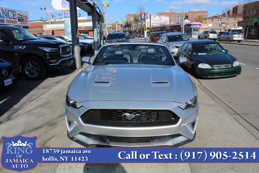 Used Ford Mustang EcoBoost Premium Convertible 2019 | King of Jamaica Auto Inc. Hollis, New York Used Ford Mustang EcoBoost Premium Convertible 2019 | King of Jamaica Auto Inc. Hollis, New York