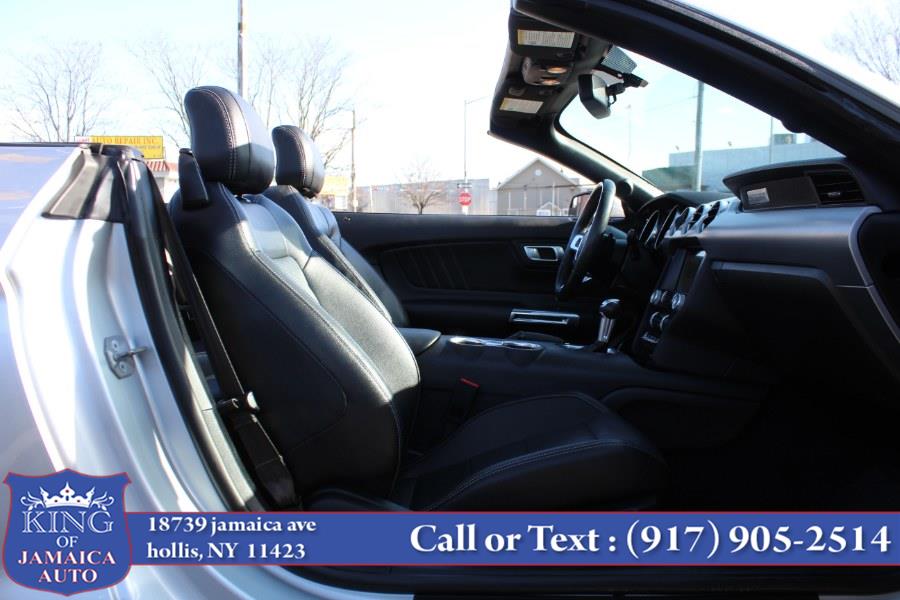 Used Ford Mustang EcoBoost Premium Convertible 2019 | King of Jamaica Auto Inc. Hollis, New York Used Ford Mustang EcoBoost Premium Convertible 2019 | King of Jamaica Auto Inc. Hollis, New York