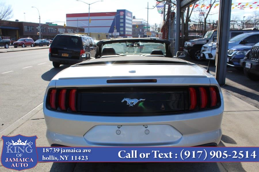 Used Ford Mustang EcoBoost Premium Convertible 2019 | King of Jamaica Auto Inc. Hollis, New York Used Ford Mustang EcoBoost Premium Convertible 2019 | King of Jamaica Auto Inc. Hollis, New York