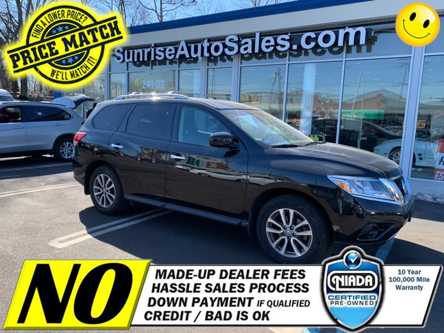 Used Nissan Pathfinder 4WD 4dr S 2015 | Sunrise Auto Sales of Elmont. Elmont, New York Used Nissan Pathfinder 4WD 4dr S 2015 | Sunrise Auto Sales of Elmont. Elmont, New York