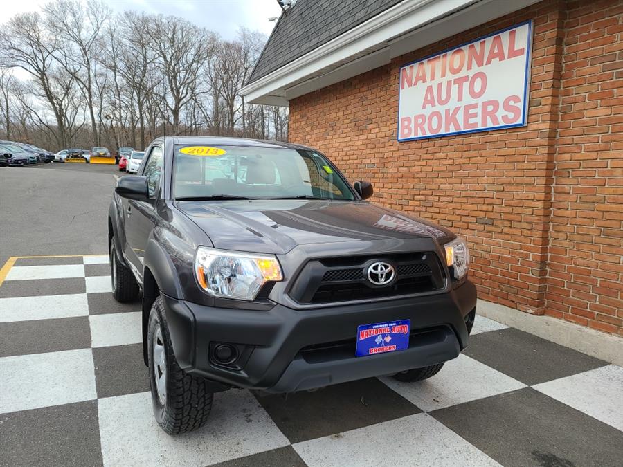 2013 Toyota Tacoma 4WD Reg Cab Manual, available for sale in Waterbury, Connecticut | National Auto Brokers, Inc.. Waterbury, Connecticut