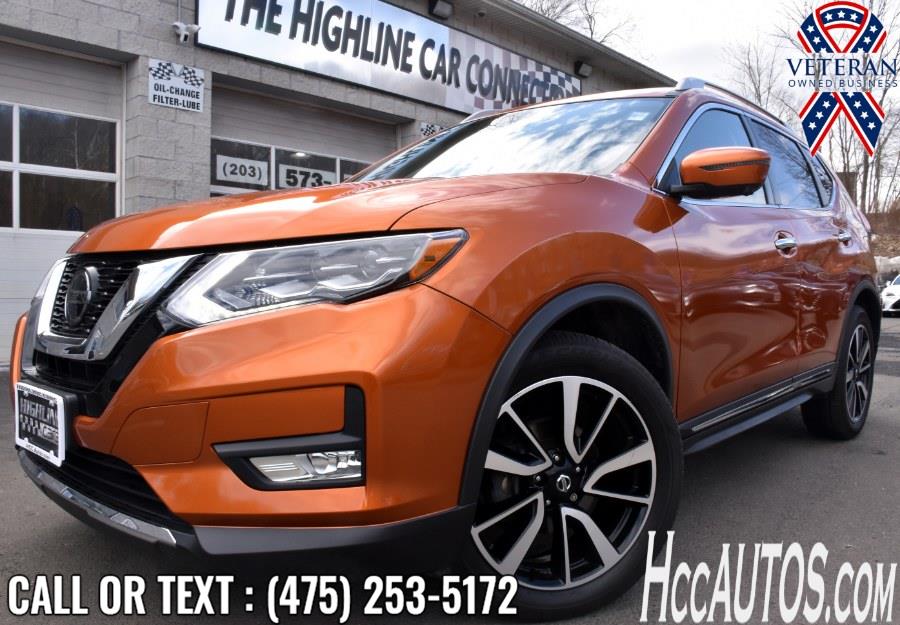 2018 Nissan Rogue AWD SL, available for sale in Waterbury, Connecticut | Highline Car Connection. Waterbury, Connecticut