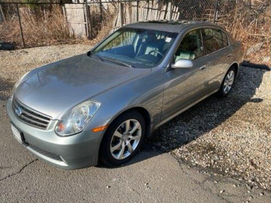 2006 Infiniti G35 Sedan G35x 4dr Sdn AWD Auto, available for sale in Shelton, Connecticut | Center Motorsports LLC. Shelton, Connecticut