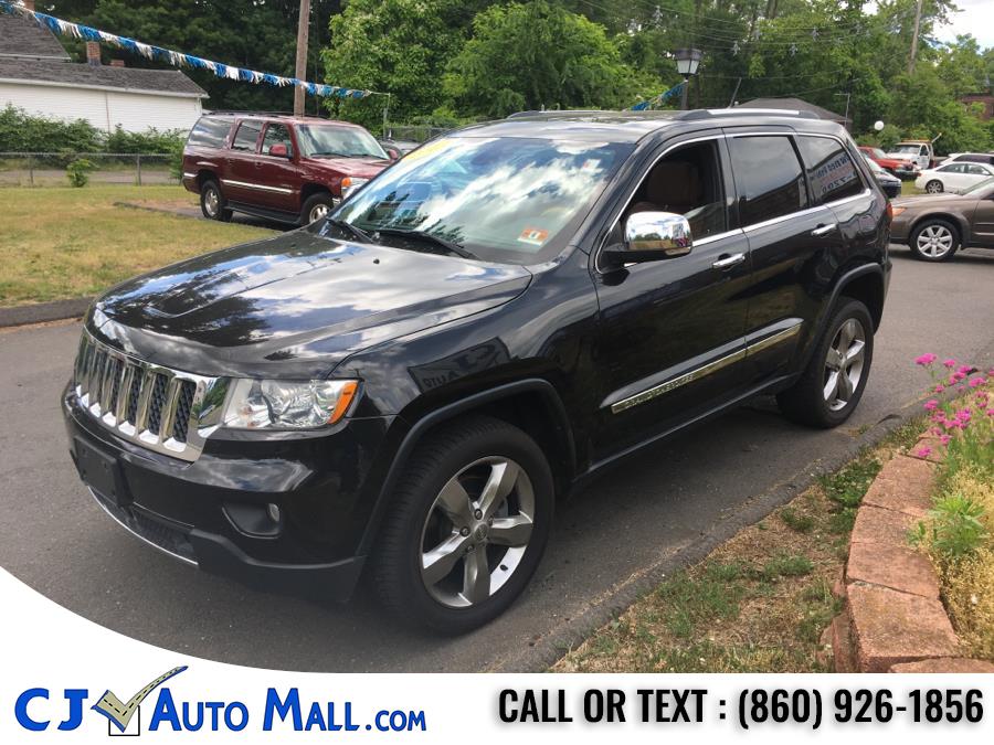 2013 Jeep Grand Cherokee 4WD 4dr Overland, available for sale in Bristol, Connecticut | CJ Auto Mall. Bristol, Connecticut