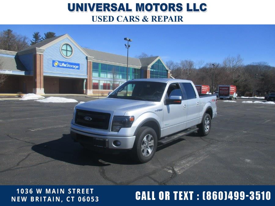 2014 Ford F-150 4WD SuperCrew 145" FX4, available for sale in New Britain, Connecticut | Universal Motors LLC. New Britain, Connecticut