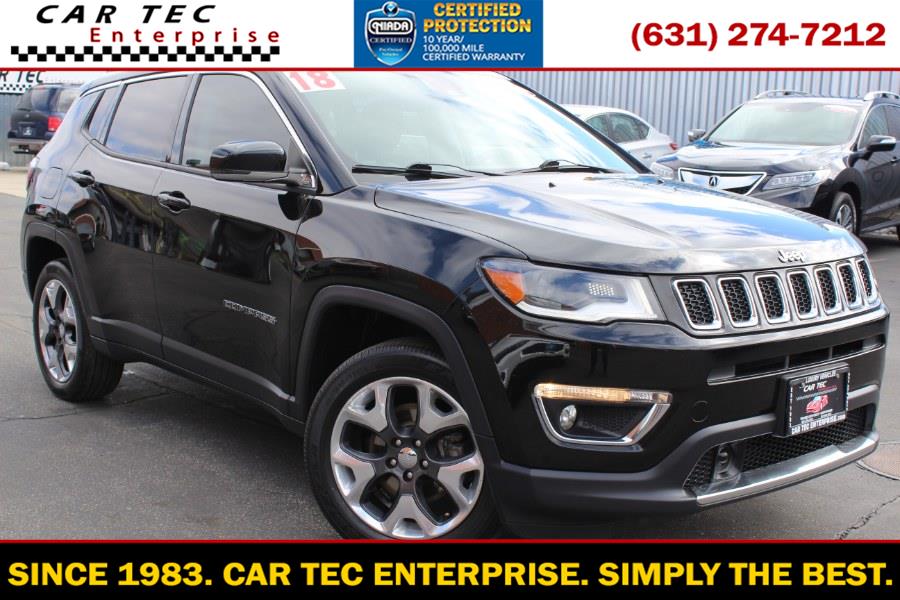 2018 Jeep Compass Limited 4x4, available for sale in Deer Park, New York | Car Tec Enterprise Leasing & Sales LLC. Deer Park, New York