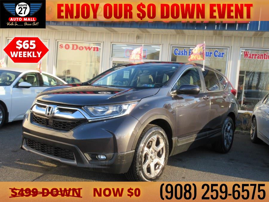 2017 Honda CR-V EX-L AWD, available for sale in Linden, New Jersey | Route 27 Auto Mall. Linden, New Jersey