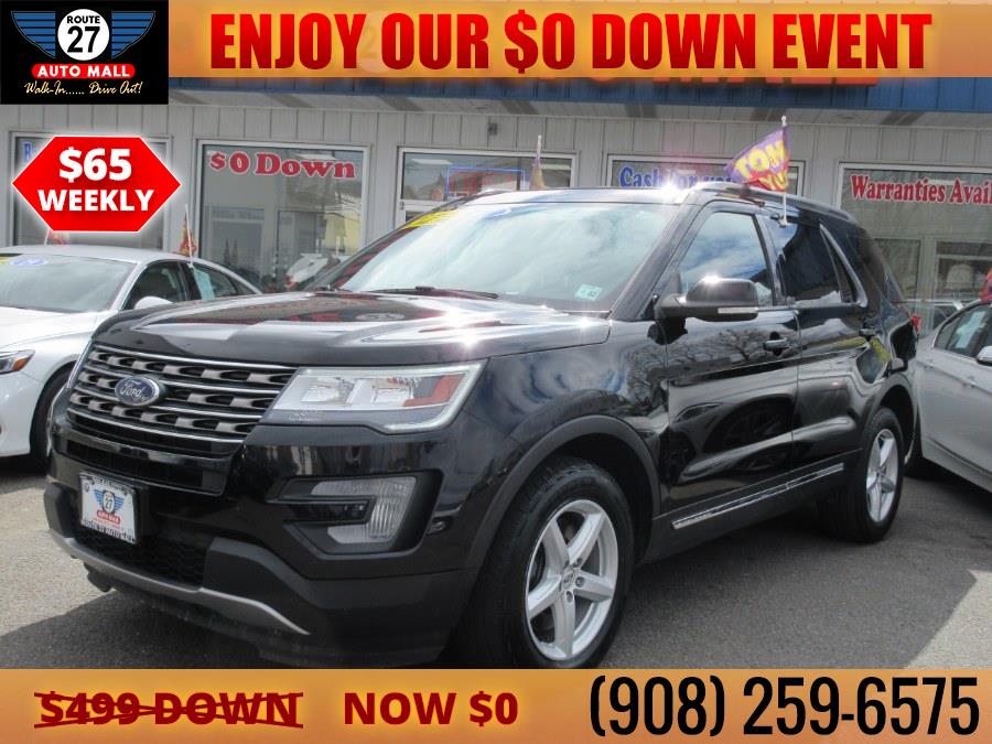 2017 Ford Explorer XLT 4WD, available for sale in Linden, New Jersey | Route 27 Auto Mall. Linden, New Jersey