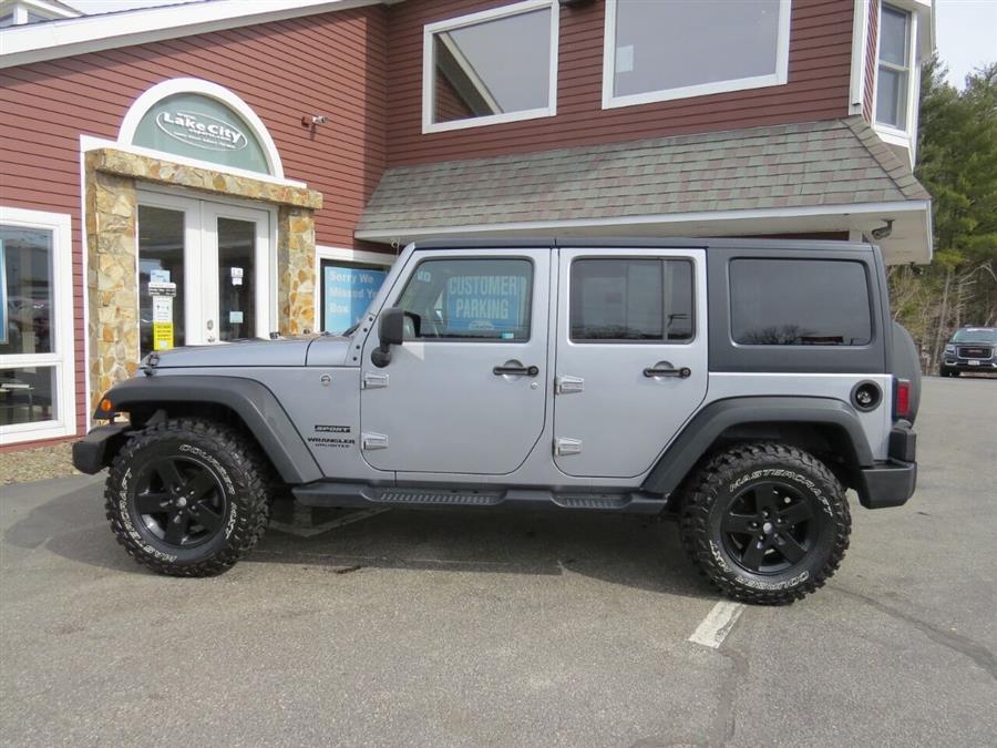 Used Jeep Wrangler Unlimited Sport 4x4 4dr SUV 2016 | Lake City Exports Inc. Auburn, Maine Used Jeep Wrangler Unlimited Sport 4x4 4dr SUV 2016 | Lake City Exports Inc. Auburn, Maine