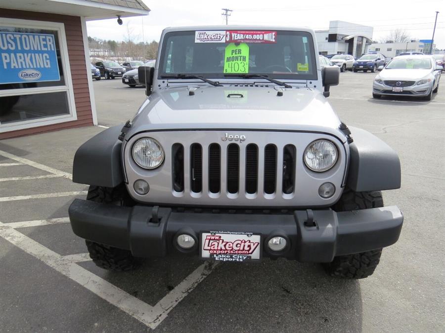 Used Jeep Wrangler Unlimited Sport 4x4 4dr SUV 2016 | Lake City Exports Inc. Auburn, Maine Used Jeep Wrangler Unlimited Sport 4x4 4dr SUV 2016 | Lake City Exports Inc. Auburn, Maine