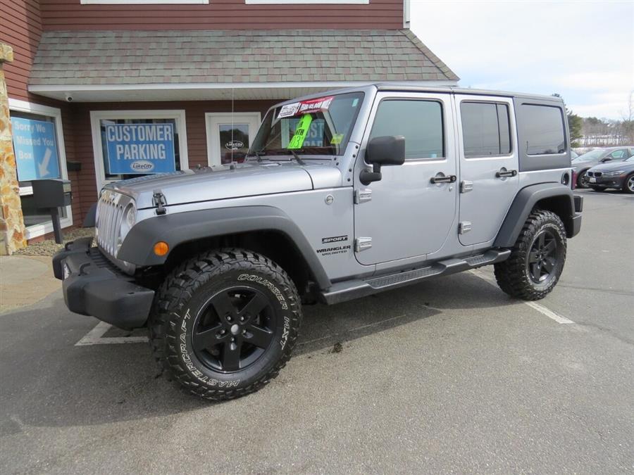 Used Jeep Wrangler Unlimited Sport 4x4 4dr SUV 2016 | Lake City Exports Inc. Auburn, Maine Used Jeep Wrangler Unlimited Sport 4x4 4dr SUV 2016 | Lake City Exports Inc. Auburn, Maine