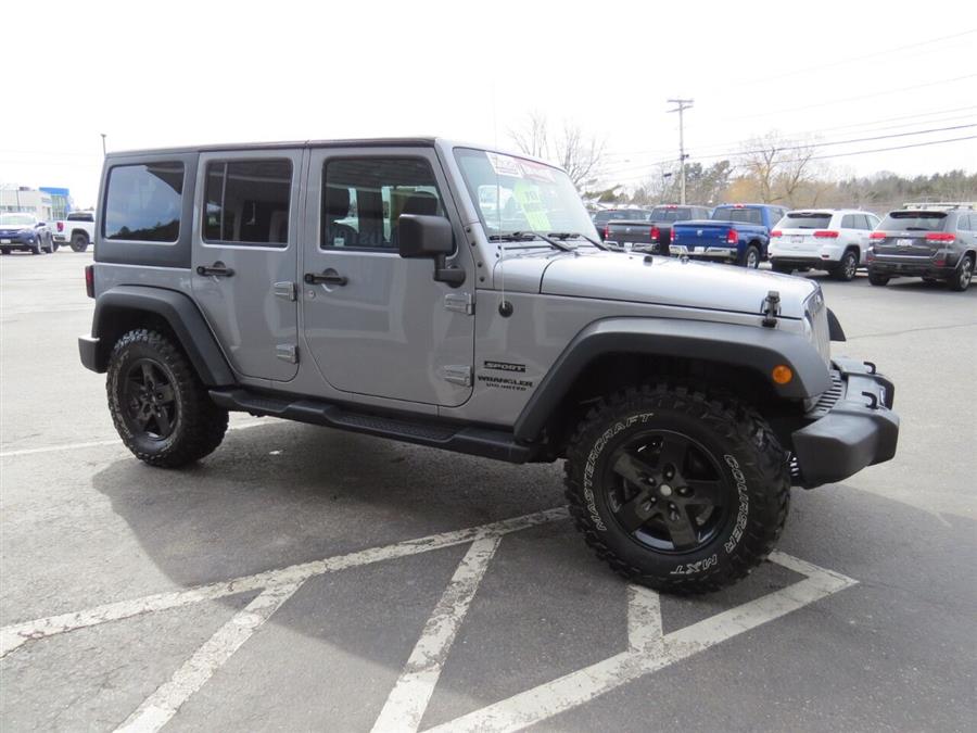 Used Jeep Wrangler Unlimited Sport 4x4 4dr SUV 2016 | Lake City Exports Inc. Auburn, Maine Used Jeep Wrangler Unlimited Sport 4x4 4dr SUV 2016 | Lake City Exports Inc. Auburn, Maine