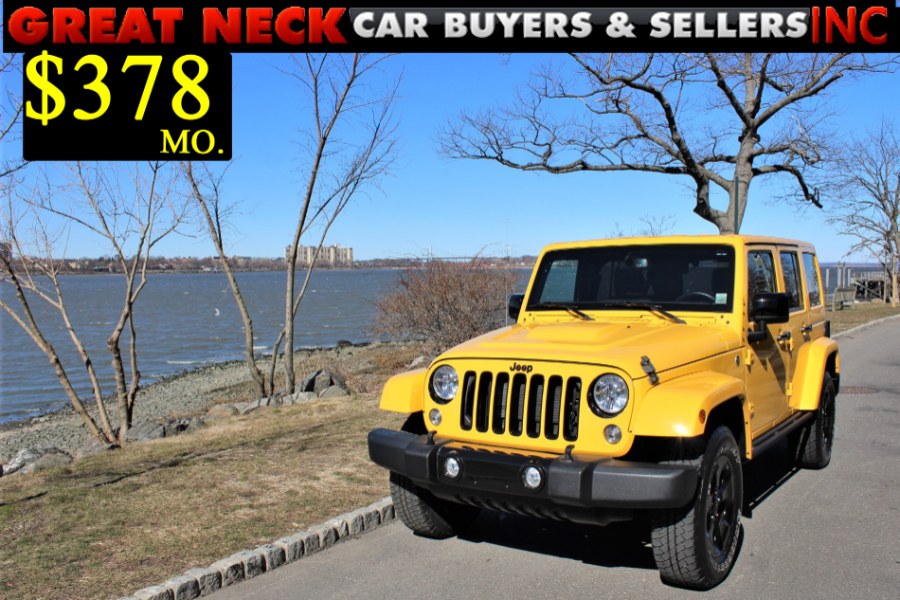 2015 Jeep Wrangler Unlimited 4WD 4dr Sahara Altitude, available for sale in Great Neck, New York | Great Neck Car Buyers & Sellers. Great Neck, New York