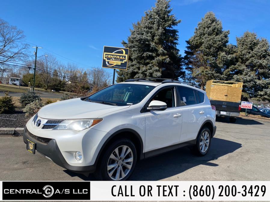 2013 Toyota RAV4 AWD 4dr Limited (Natl), available for sale in East Windsor, Connecticut | Central A/S LLC. East Windsor, Connecticut