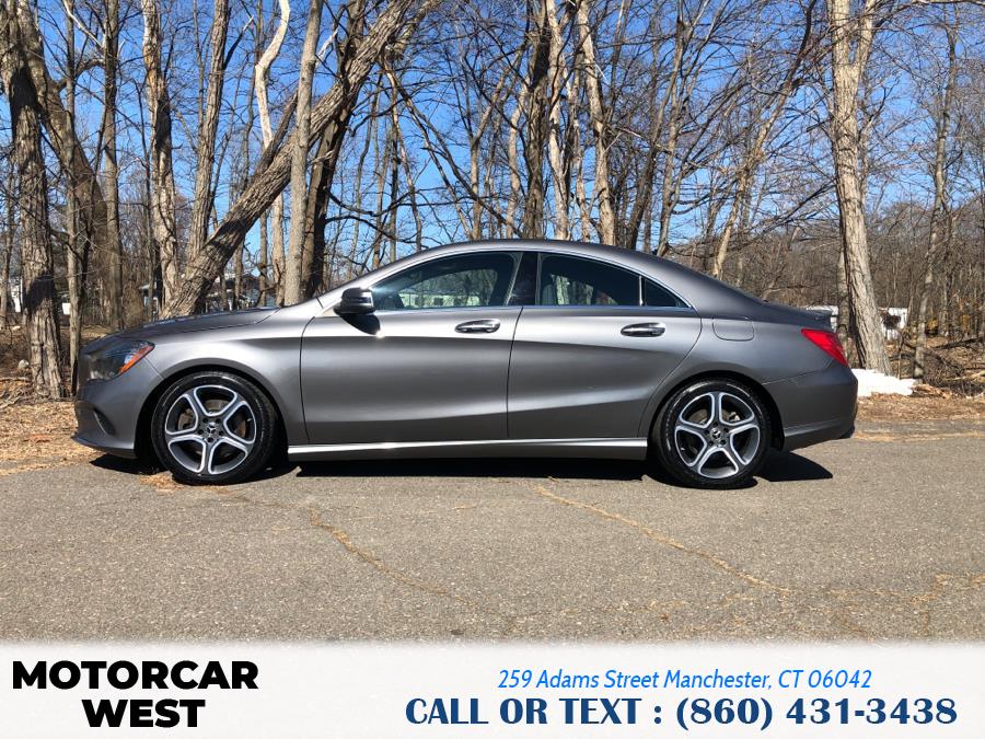 Used Mercedes-Benz CLA CLA 250 4MATIC Coupe 2018 | Motorcar West. Manchester, Connecticut Used Mercedes-Benz CLA CLA 250 4MATIC Coupe 2018 | Motorcar West. Manchester, Connecticut