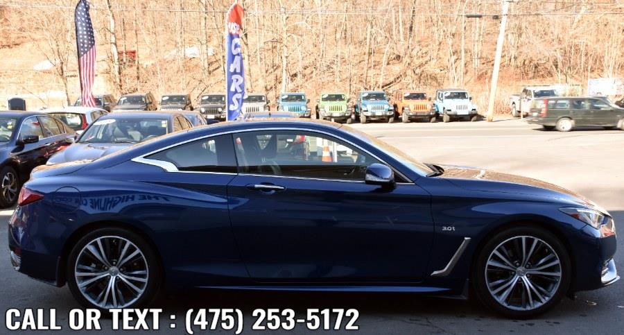 Used INFINITI Q60 3.0t Premium AWD 2017 | Highline Car Connection. Waterbury, Connecticut Used INFINITI Q60 3.0t Premium AWD 2017 | Highline Car Connection. Waterbury, Connecticut