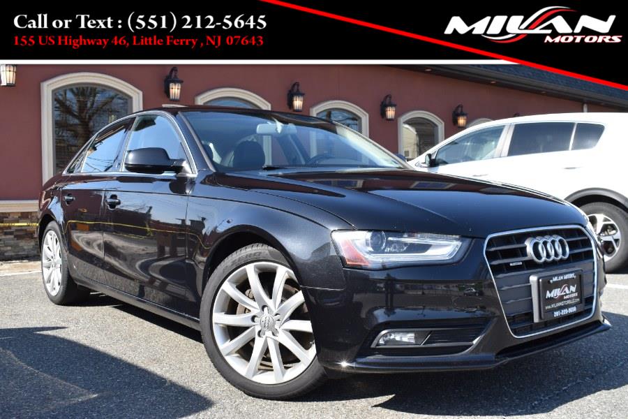 2013 Audi A4 4dr Sdn Auto quattro 2.0T Prestige, available for sale in Little Ferry , New Jersey | Milan Motors. Little Ferry , New Jersey