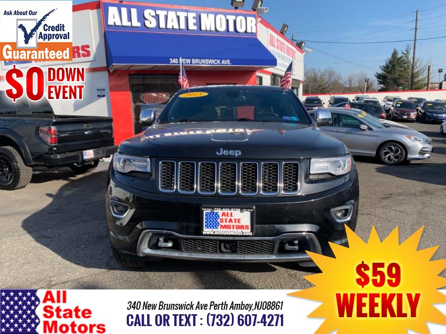 2015 Jeep Grand Cherokee 4WD 4dr Overland, available for sale in Perth Amboy, New Jersey | All State Motor Inc. Perth Amboy, New Jersey 2015 Jeep Grand Cherokee 4WD 4dr Overland, available for sale in Perth Amboy, New Jersey | All State Motor Inc. Perth Amboy, New Jersey
