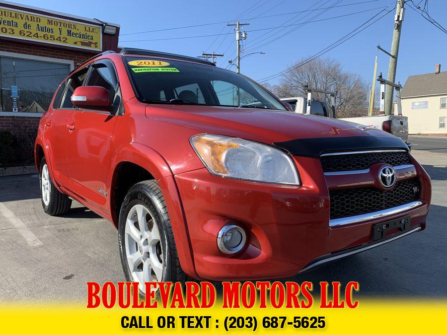 2011 Toyota Rav4 Limited Sport Utility 4D, available for sale in New Haven, Connecticut | Boulevard Motors LLC. New Haven, Connecticut