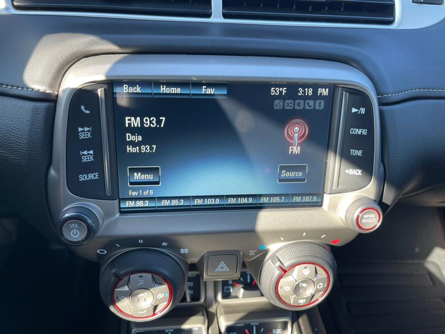 Used Chevrolet Camaro 2dr Cpe SS w/2SS 2015 | Mike And Tony Auto Sales, Inc. South Windsor, Connecticut Used Chevrolet Camaro 2dr Cpe SS w/2SS 2015 | Mike And Tony Auto Sales, Inc. South Windsor, Connecticut
