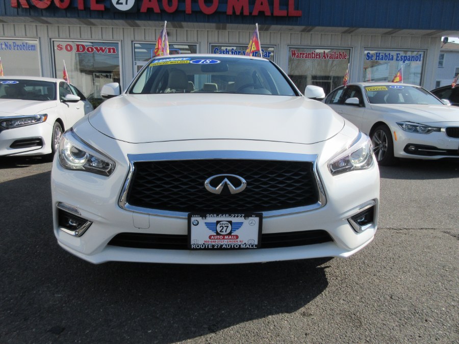 2018 INFINITI Q50 3.0t LUXE AWD, available for sale in Linden, New Jersey | Route 27 Auto Mall. Linden, New Jersey 2018 INFINITI Q50 3.0t LUXE AWD, available for sale in Linden, New Jersey | Route 27 Auto Mall. Linden, New Jersey