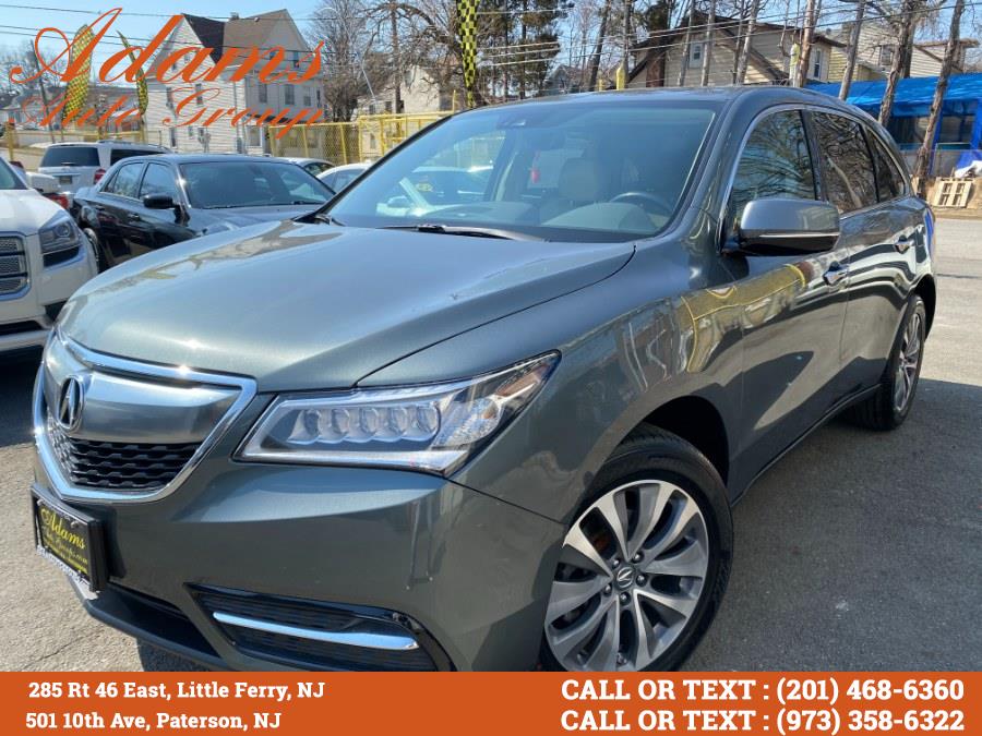 2016 Acura MDX SH-AWD 4dr w/Tech, available for sale in Paterson, New Jersey | Adams Auto Group. Paterson, New Jersey