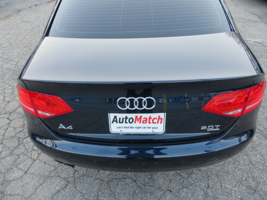 Used Audi A4 4dr Sdn Auto quattro 2.0T Premium Plus 2011 | Auto Match LLC. Waterbury, Connecticut Used Audi A4 4dr Sdn Auto quattro 2.0T Premium Plus 2011 | Auto Match LLC. Waterbury, Connecticut