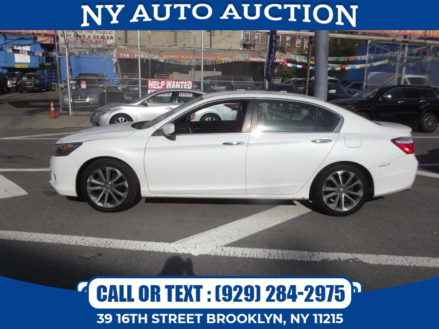 2014 Honda Accord Sedan 4dr I4 CVT Sport, available for sale in Brooklyn, New York | NY Auto Auction. Brooklyn, New York 2014 Honda Accord Sedan 4dr I4 CVT Sport, available for sale in Brooklyn, New York | NY Auto Auction. Brooklyn, New York