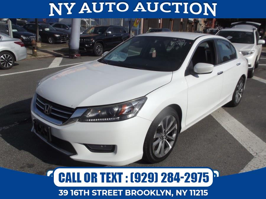 2014 Honda Accord Sedan 4dr I4 CVT Sport, available for sale in Brooklyn, New York | NY Auto Auction. Brooklyn, New York 2014 Honda Accord Sedan 4dr I4 CVT Sport, available for sale in Brooklyn, New York | NY Auto Auction. Brooklyn, New York