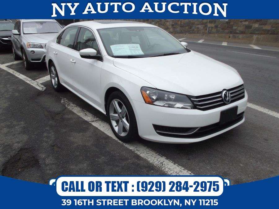 2013 Volkswagen Passat 4dr Sdn 2.5L Auto SE w/Sunroof PZEV, available for sale in Brooklyn, New York | NY Auto Auction. Brooklyn, New York