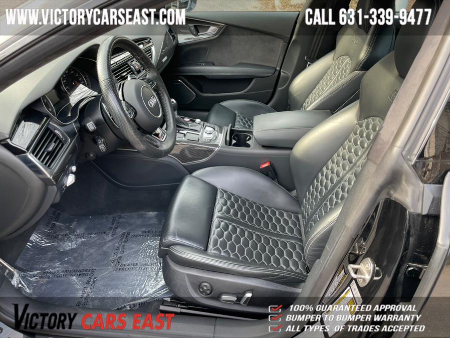 Used Audi RS 7 4.0 TFSI performance Prestige 2017 | Victory Cars East LLC. Huntington, New York Used Audi RS 7 4.0 TFSI performance Prestige 2017 | Victory Cars East LLC. Huntington, New York