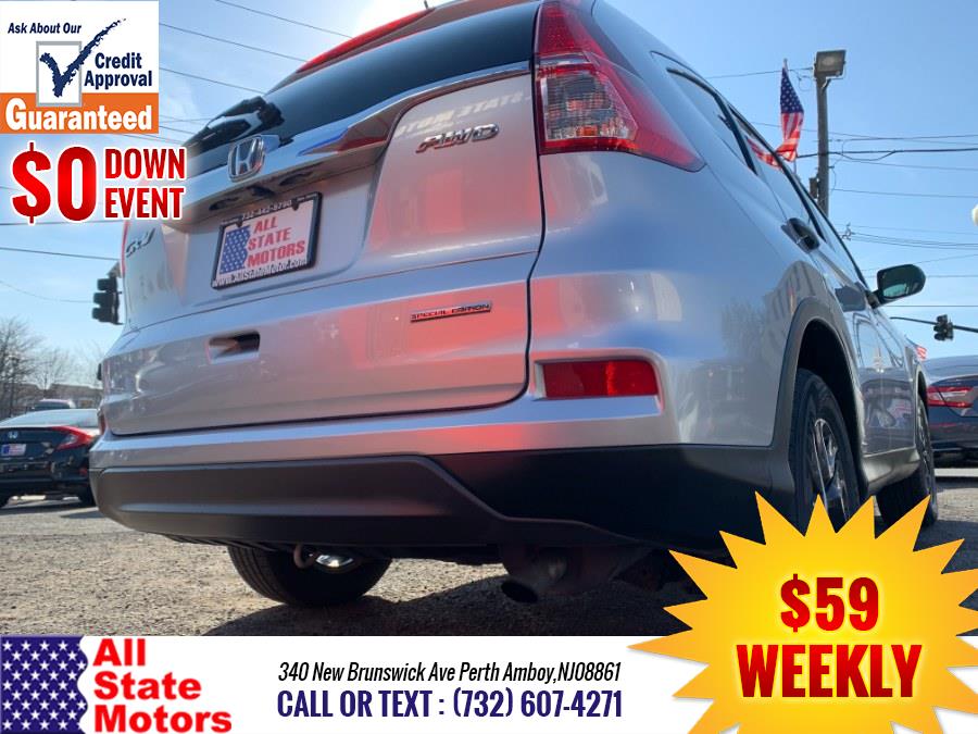 2016 Honda CR-V AWD 5dr SE, available for sale in Perth Amboy, New Jersey | All State Motor Inc. Perth Amboy, New Jersey 2016 Honda CR-V AWD 5dr SE, available for sale in Perth Amboy, New Jersey | All State Motor Inc. Perth Amboy, New Jersey