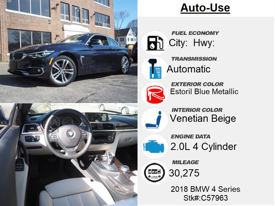 Used BMW 4 Series 430i xDrive 2018 | Autouse. Andover, Massachusetts Used BMW 4 Series 430i xDrive 2018 | Autouse. Andover, Massachusetts