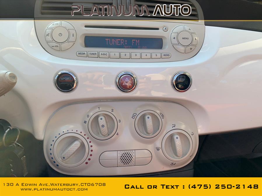 2013 FIAT 500 2dr Conv Pop, available for sale in Waterbury, Connecticut | Platinum Auto Care. Waterbury, Connecticut 2013 FIAT 500 2dr Conv Pop, available for sale in Waterbury, Connecticut | Platinum Auto Care. Waterbury, Connecticut