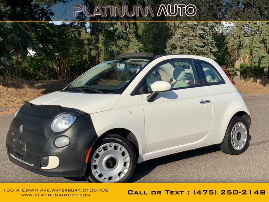 2013 FIAT 500 2dr Conv Pop, available for sale in Waterbury, Connecticut | Platinum Auto Care. Waterbury, Connecticut 2013 FIAT 500 2dr Conv Pop, available for sale in Waterbury, Connecticut | Platinum Auto Care. Waterbury, Connecticut