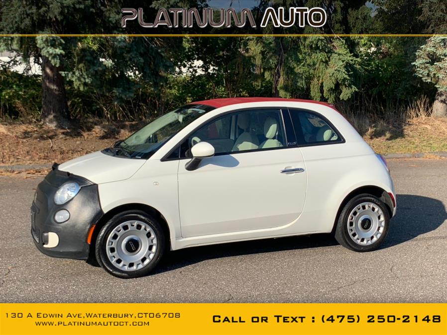 2013 FIAT 500 2dr Conv Pop, available for sale in Waterbury, Connecticut | Platinum Auto Care. Waterbury, Connecticut 2013 FIAT 500 2dr Conv Pop, available for sale in Waterbury, Connecticut | Platinum Auto Care. Waterbury, Connecticut