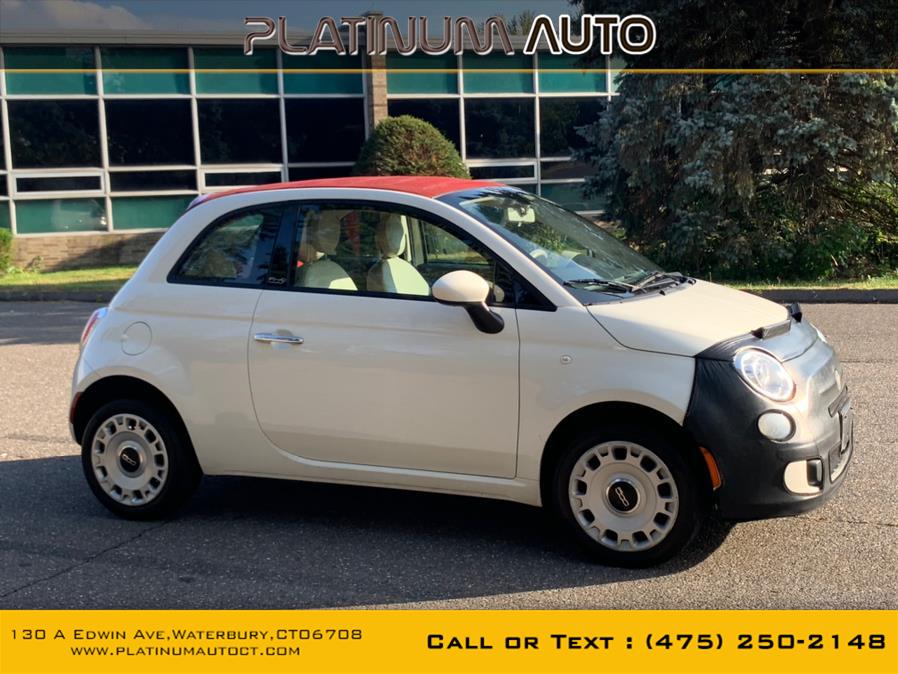 2013 FIAT 500 2dr Conv Pop, available for sale in Waterbury, Connecticut | Platinum Auto Care. Waterbury, Connecticut 2013 FIAT 500 2dr Conv Pop, available for sale in Waterbury, Connecticut | Platinum Auto Care. Waterbury, Connecticut