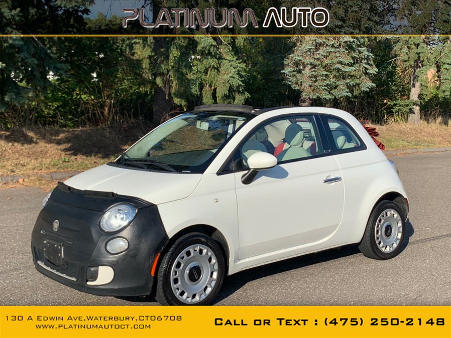 2013 FIAT 500 2dr Conv Pop, available for sale in Waterbury, Connecticut | Platinum Auto Care. Waterbury, Connecticut 2013 FIAT 500 2dr Conv Pop, available for sale in Waterbury, Connecticut | Platinum Auto Care. Waterbury, Connecticut