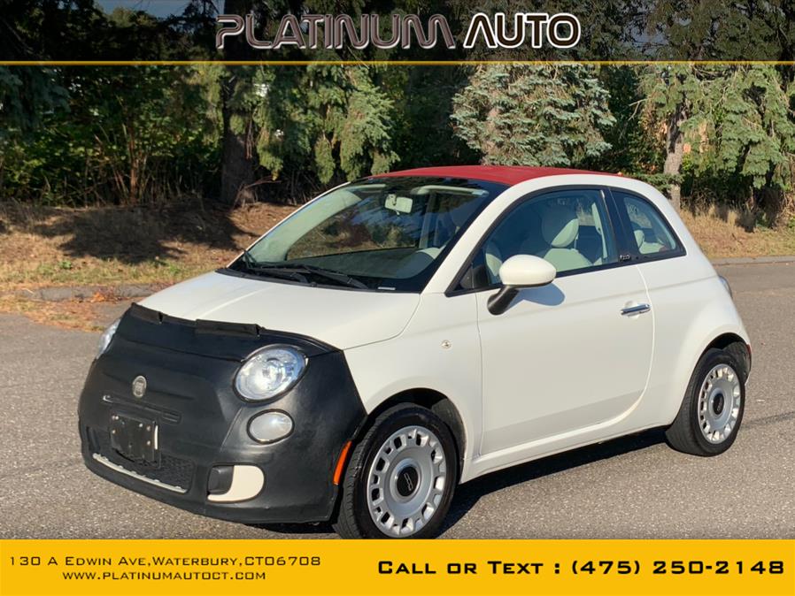 2013 FIAT 500 2dr Conv Pop, available for sale in Waterbury, Connecticut | Platinum Auto Care. Waterbury, Connecticut 2013 FIAT 500 2dr Conv Pop, available for sale in Waterbury, Connecticut | Platinum Auto Care. Waterbury, Connecticut