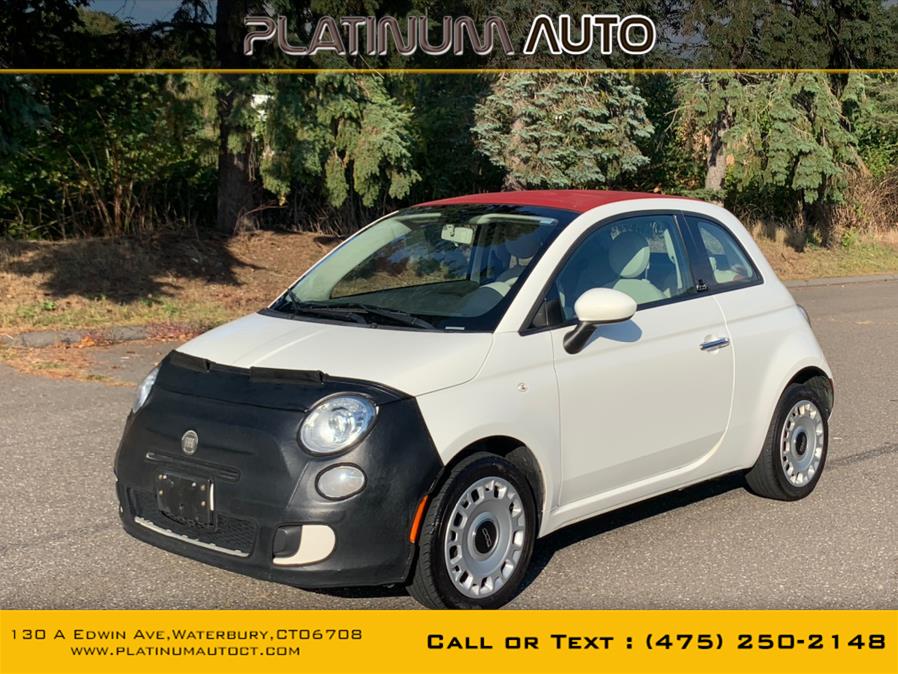 2013 FIAT 500 2dr Conv Pop, available for sale in Waterbury, Connecticut | Platinum Auto Care. Waterbury, Connecticut 2013 FIAT 500 2dr Conv Pop, available for sale in Waterbury, Connecticut | Platinum Auto Care. Waterbury, Connecticut