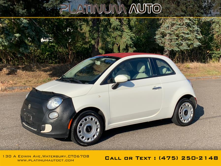 2013 FIAT 500 2dr Conv Pop, available for sale in Waterbury, Connecticut | Platinum Auto Care. Waterbury, Connecticut 2013 FIAT 500 2dr Conv Pop, available for sale in Waterbury, Connecticut | Platinum Auto Care. Waterbury, Connecticut
