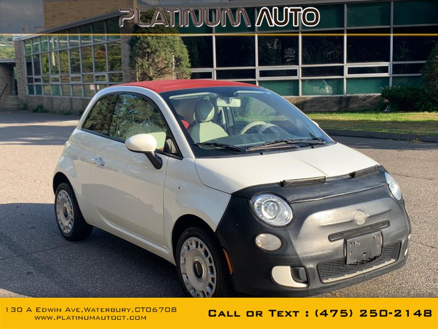 2013 FIAT 500 2dr Conv Pop, available for sale in Waterbury, Connecticut | Platinum Auto Care. Waterbury, Connecticut 2013 FIAT 500 2dr Conv Pop, available for sale in Waterbury, Connecticut | Platinum Auto Care. Waterbury, Connecticut