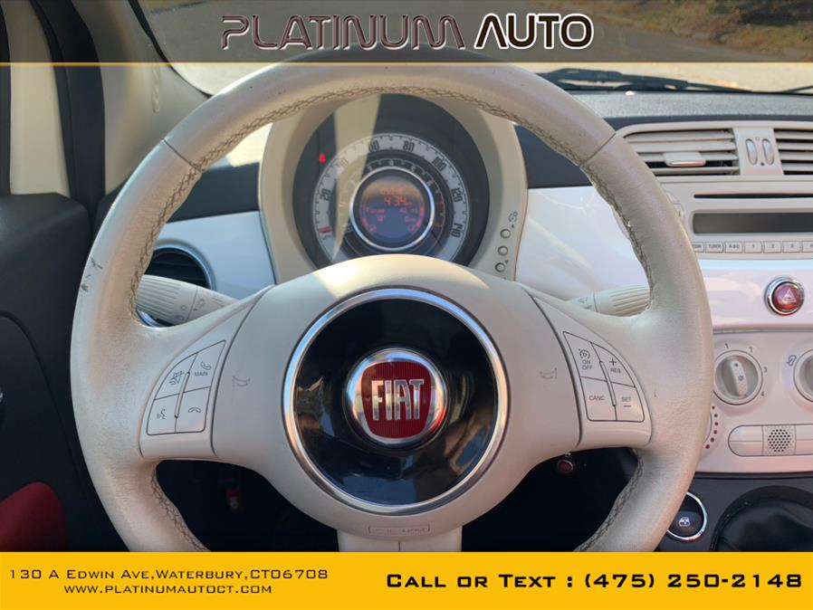 2013 FIAT 500 2dr Conv Pop, available for sale in Waterbury, Connecticut | Platinum Auto Care. Waterbury, Connecticut 2013 FIAT 500 2dr Conv Pop, available for sale in Waterbury, Connecticut | Platinum Auto Care. Waterbury, Connecticut