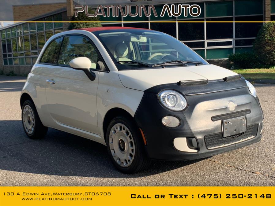 2013 FIAT 500 2dr Conv Pop, available for sale in Waterbury, Connecticut | Platinum Auto Care. Waterbury, Connecticut 2013 FIAT 500 2dr Conv Pop, available for sale in Waterbury, Connecticut | Platinum Auto Care. Waterbury, Connecticut