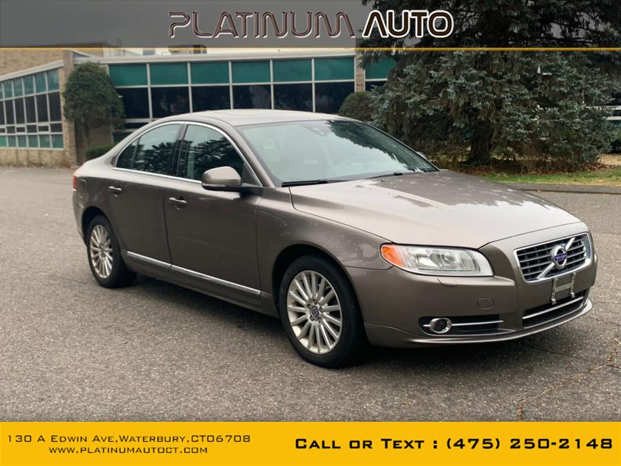 2012 Volvo S80 4dr Sdn 3.2L w/Moonroof, available for sale in Waterbury, Connecticut | Platinum Auto Care. Waterbury, Connecticut 2012 Volvo S80 4dr Sdn 3.2L w/Moonroof, available for sale in Waterbury, Connecticut | Platinum Auto Care. Waterbury, Connecticut